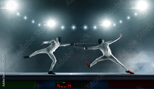 Fototapeta Naklejka Na Ścianę i Meble -  Fencing
