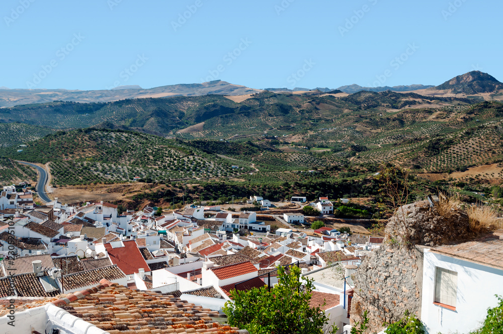 Olvera village in Andalusia