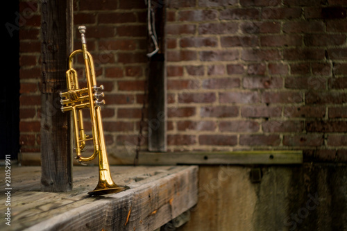 Canvas Print Jazz Trumpet Club