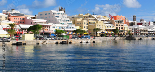 Waterfront Hamilton Bermuda photo