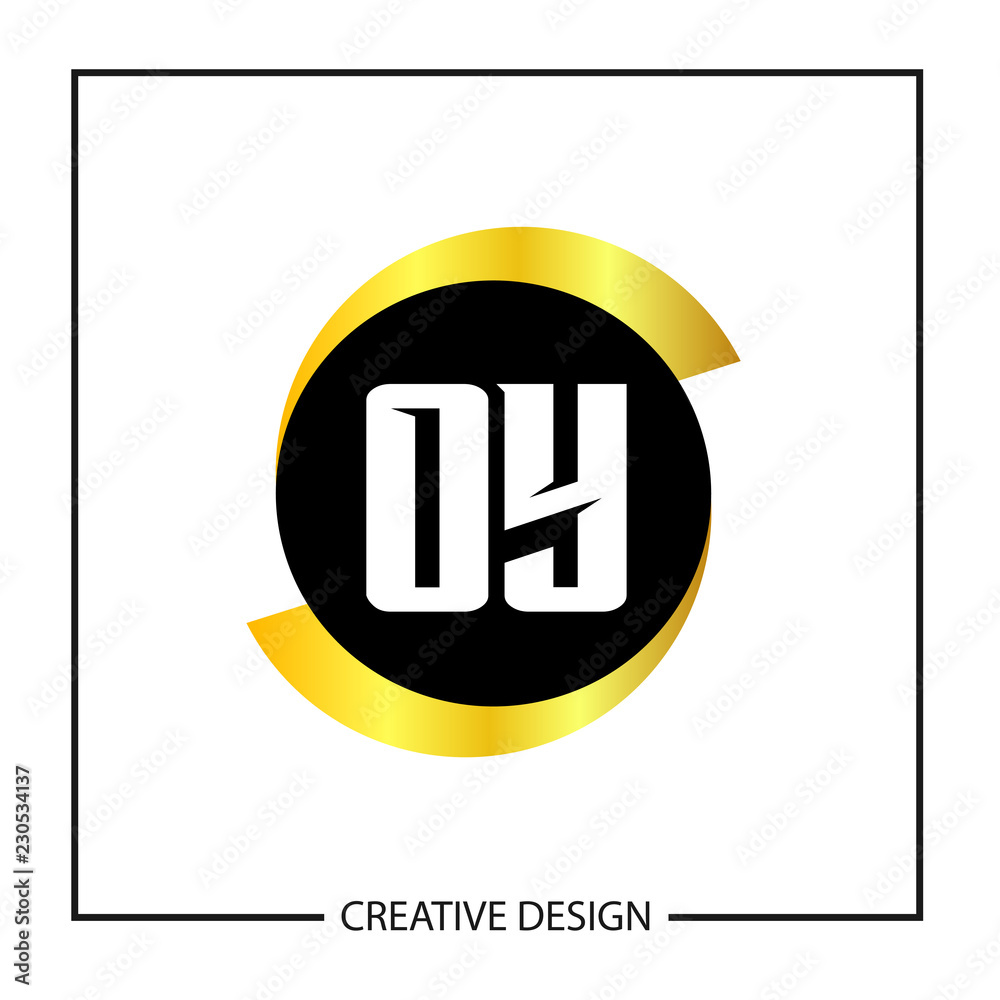 Initial Letter OY Logo Template Design Initial Letter OY Logo Template Design