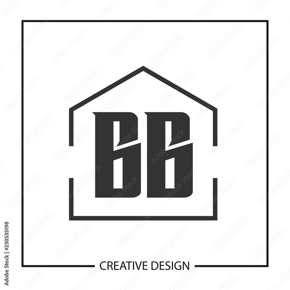 Initial Letter BB Logo Template Design Initial Letter BB Logo Template Design