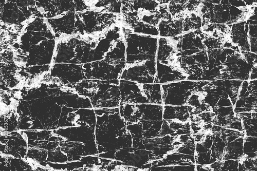 Abstract monochrome background. Texture of black and white in grunge. Pattern of cracks, scratches, stains. Vintage old surface.