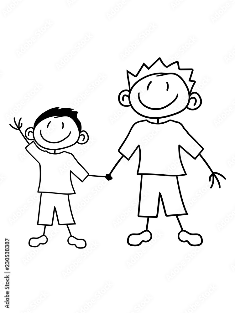 paar geschwister 2 freunde team liebe brüder papa familie gemalt kind kritzel comic cartoon junge mann cool clipart glücklich lustig frech bruder design paar geschwister 2 freunde team liebe brüder papa familie gemalt kind kritzel comic cartoon junge mann cool clipart glücklich lustig frech bruder design