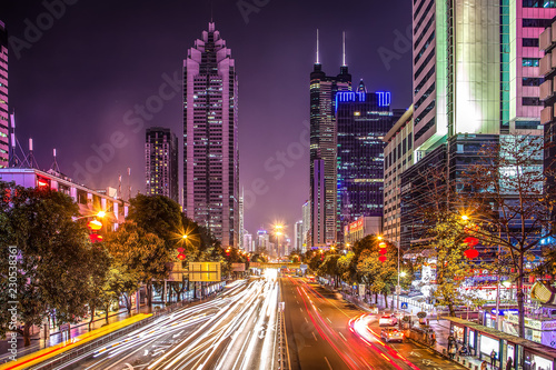 Urban Nightscape Traffic in Shenzhen