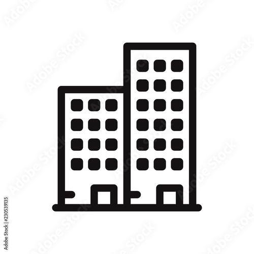 Apartment vector icon