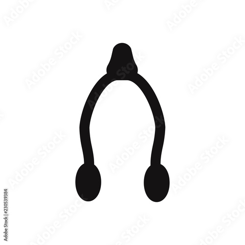 Wishbone vector icon