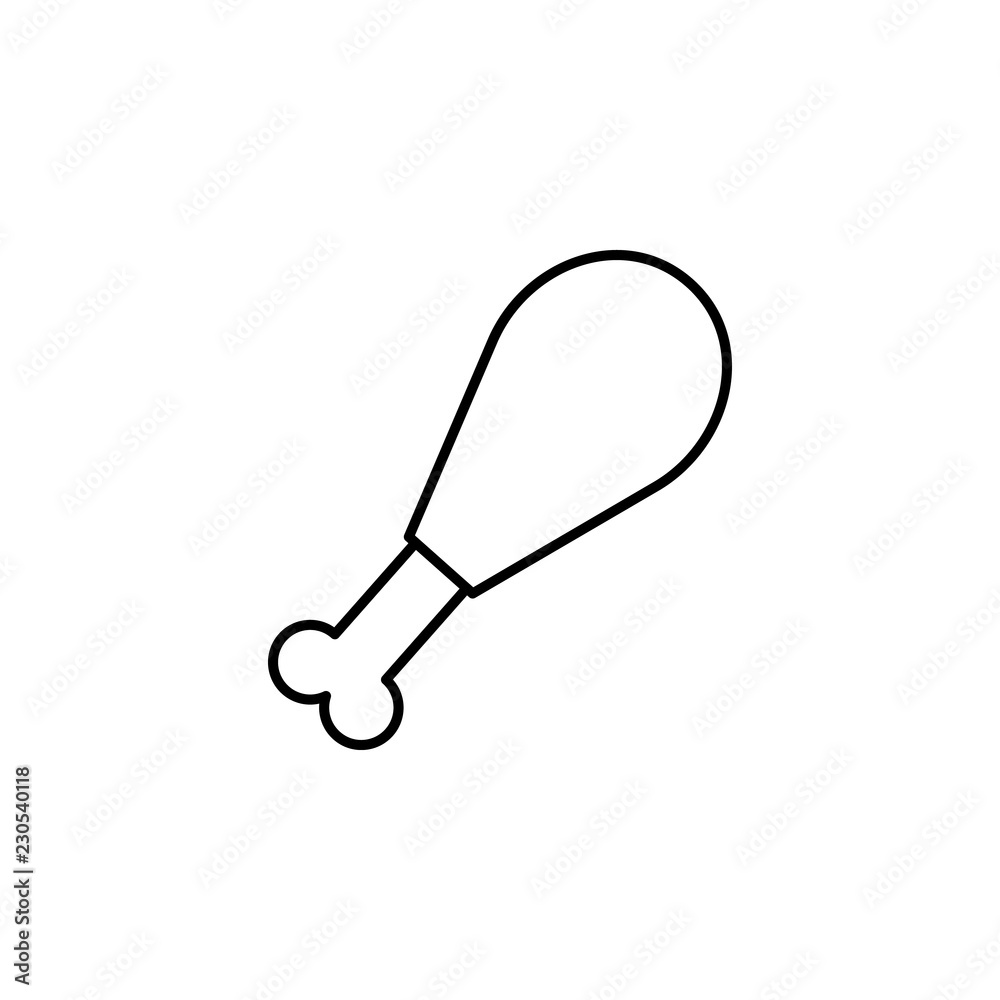 food, chiken icon. Element of food icon. Thin line icon for website design and development, app development. Premium icon food, chiken icon. Element of food icon. Thin line icon for website design and development, app development. Premium icon