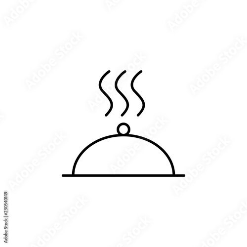 food, dish icon. Element of food icon. Thin line icon for website design and development, app development. Premium icon