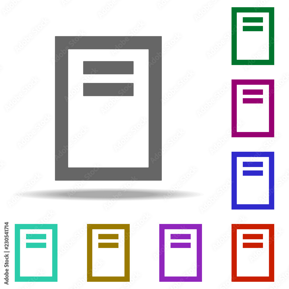 notebook icon. Elements of web in multi color style icons. Simple icon for websites, web design, mobile app, info graphics notebook icon. Elements of web in multi color style icons. Simple icon for websites, web design, mobile app, info graphics