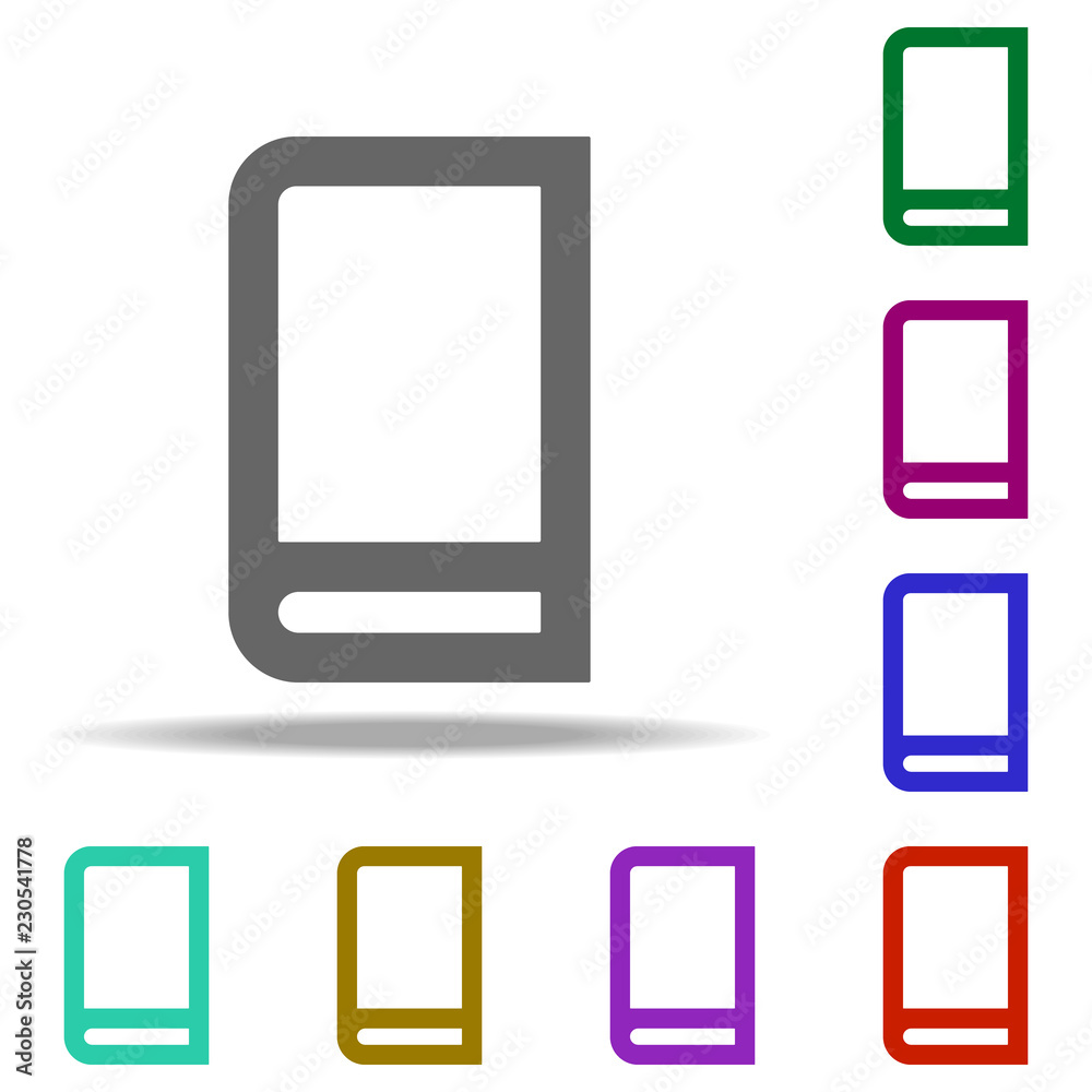 book icon. Elements of web in multi color style icons. Simple icon for websites, web design, mobile app, info graphics book icon. Elements of web in multi color style icons. Simple icon for websites, web design, mobile app, info graphics