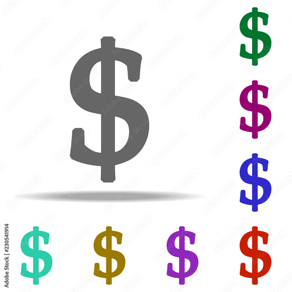 dollar sign icon. Elements of web in multi color style icons. Simple icon for websites, web design, mobile app, info graphics dollar sign icon. Elements of web in multi color style icons. Simple icon for websites, web design, mobile app, info graphics