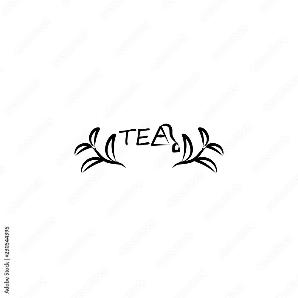 Green, tea bag icon. Element of tea icon for mobile concept and web apps. Hand drawn Green, tea bag icon can be used for web and mobile
