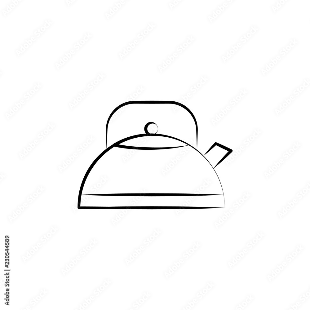 Teapot icon. Element of tea icon for mobile concept and web apps. Hand drawn Teapot icon can be used for web and mobile Teapot icon. Element of tea icon for mobile concept and web apps. Hand drawn Teapot icon can be used for web and mobile