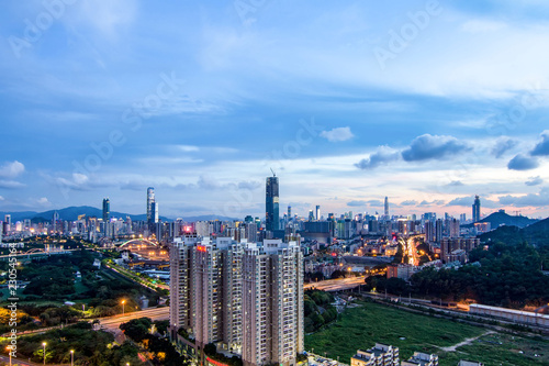 Shenzhen City Skyline