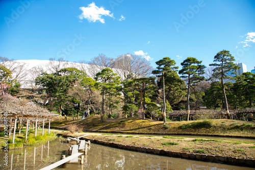 Landscape of Koishikawa Korakuen Park