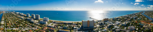 Deerfield Beach Panorama Florida USA photo