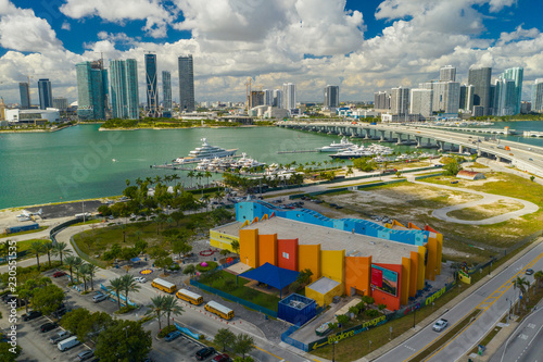 Aerial shot of the Miami Children Museum photo