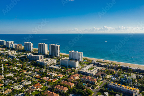Drone photography real estate Deerfield Beach Florida USA © Felix Mizioznikov