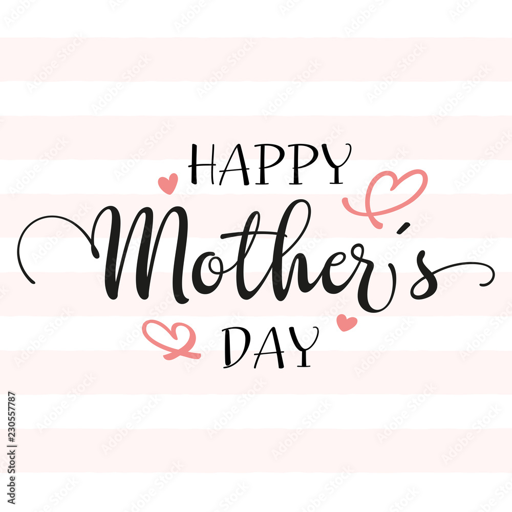 Happy Mother´s Day - Card Design For Print