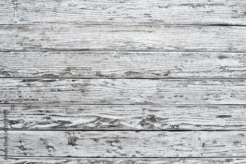 Old white wooden background. Free space for text.