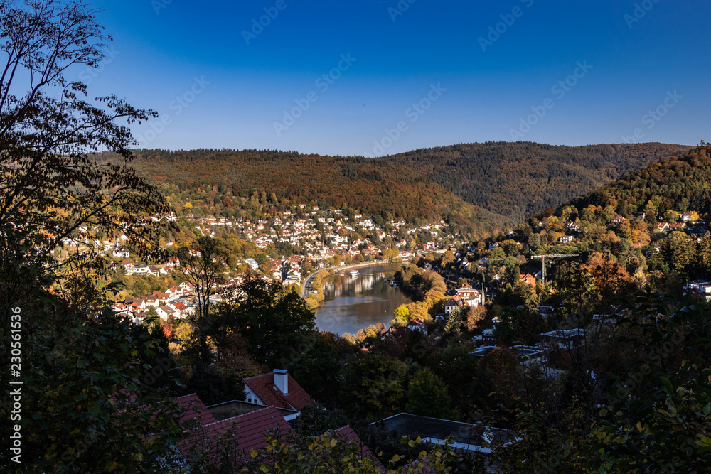 Neckartal bei Ziegelhausen Heidelberg