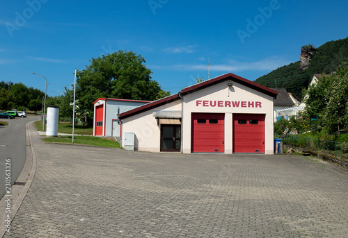Obraz na płótnie Feuerwache w salonie