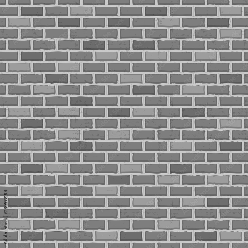 Seamless pattern raw brick wall background vector illustration Seamless pattern raw brick wall background vector illustration