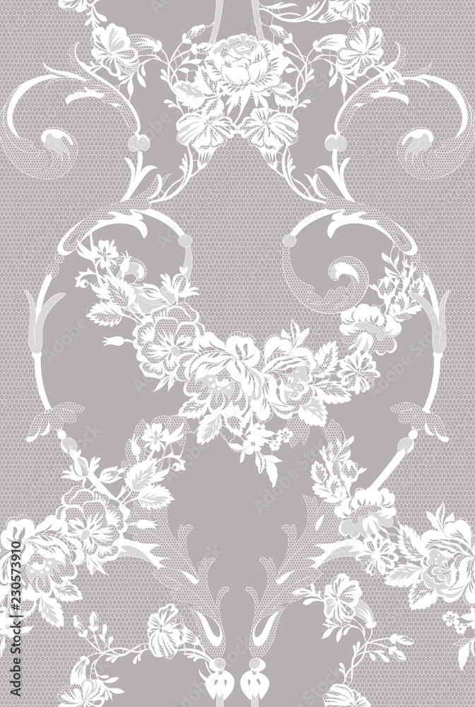 floral lace seamless pattern floral lace seamless pattern