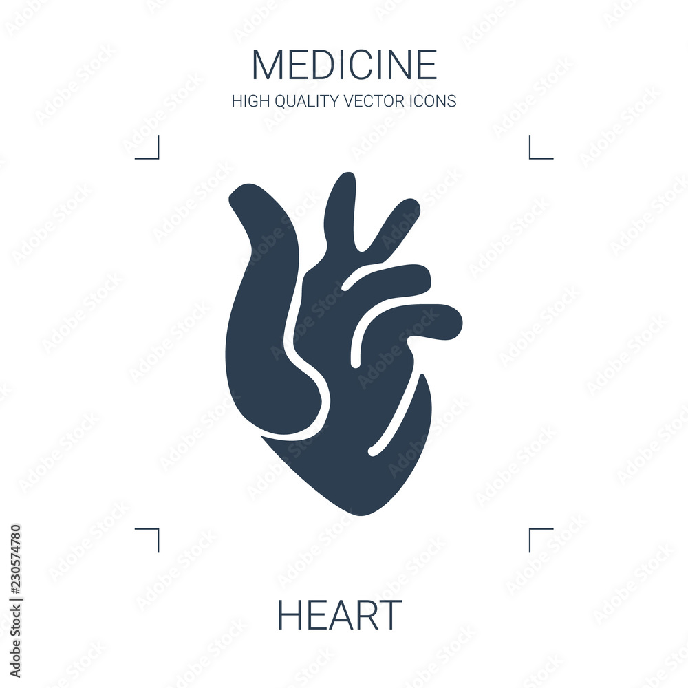 Obraz premium heart icon