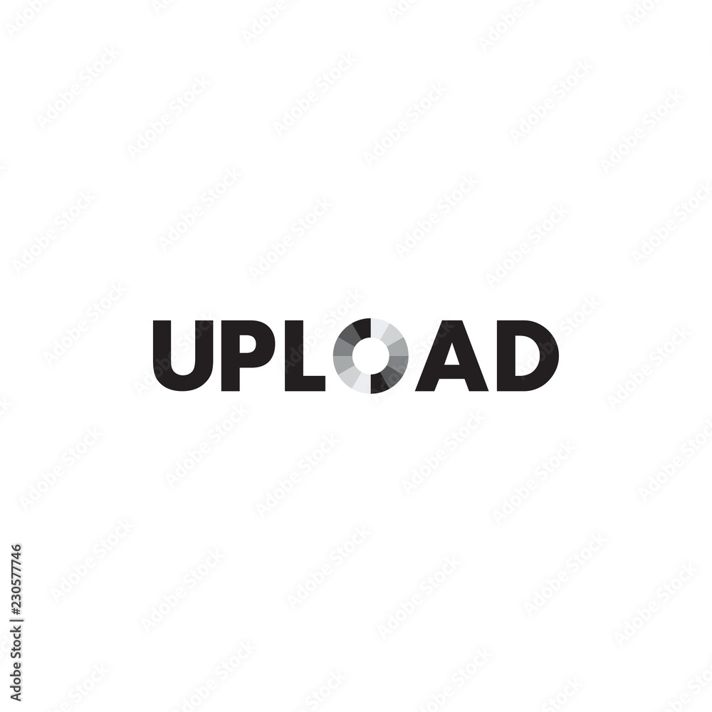 UPLOAD word design