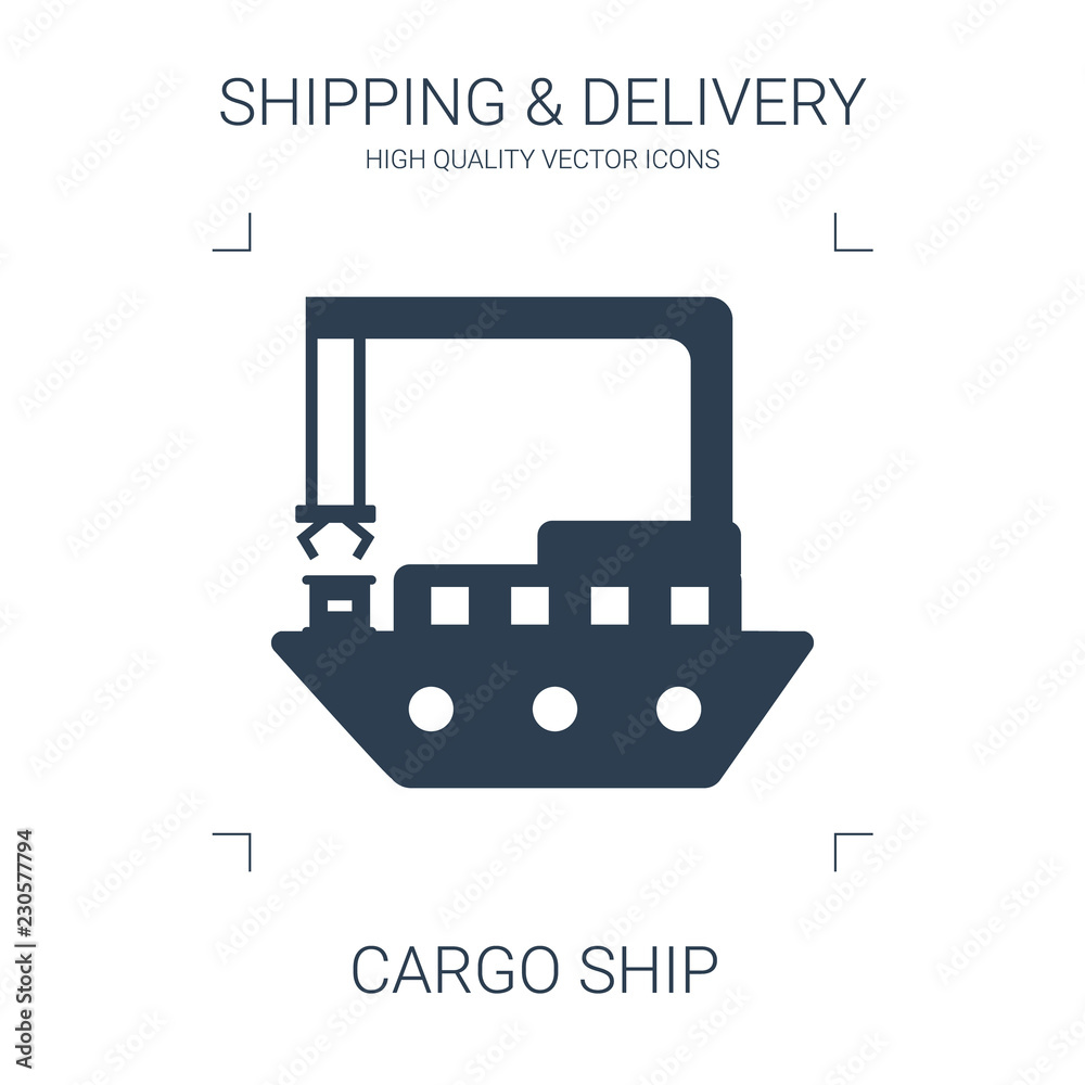 cargo ship icon cargo ship icon