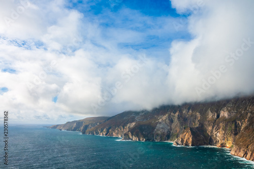Dramatic scenery of Slieve League Cliffs, county Donegal, Ireland