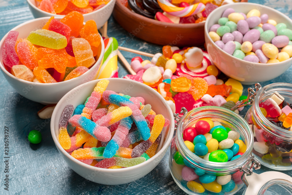 Colorful Candies mixed Colorful Candies mixed