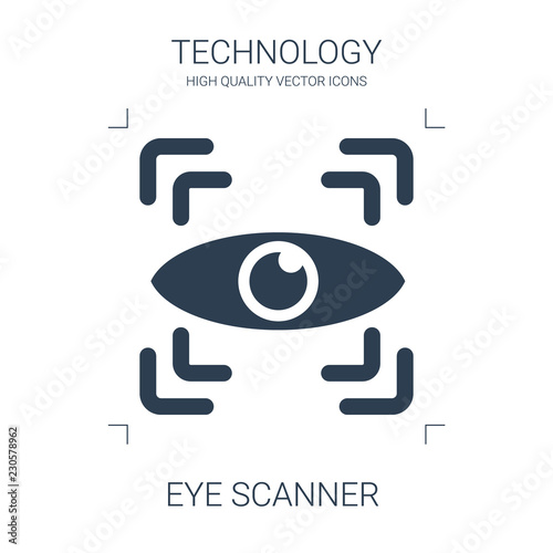 eye scanner icon