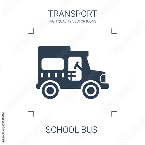 school bus icon