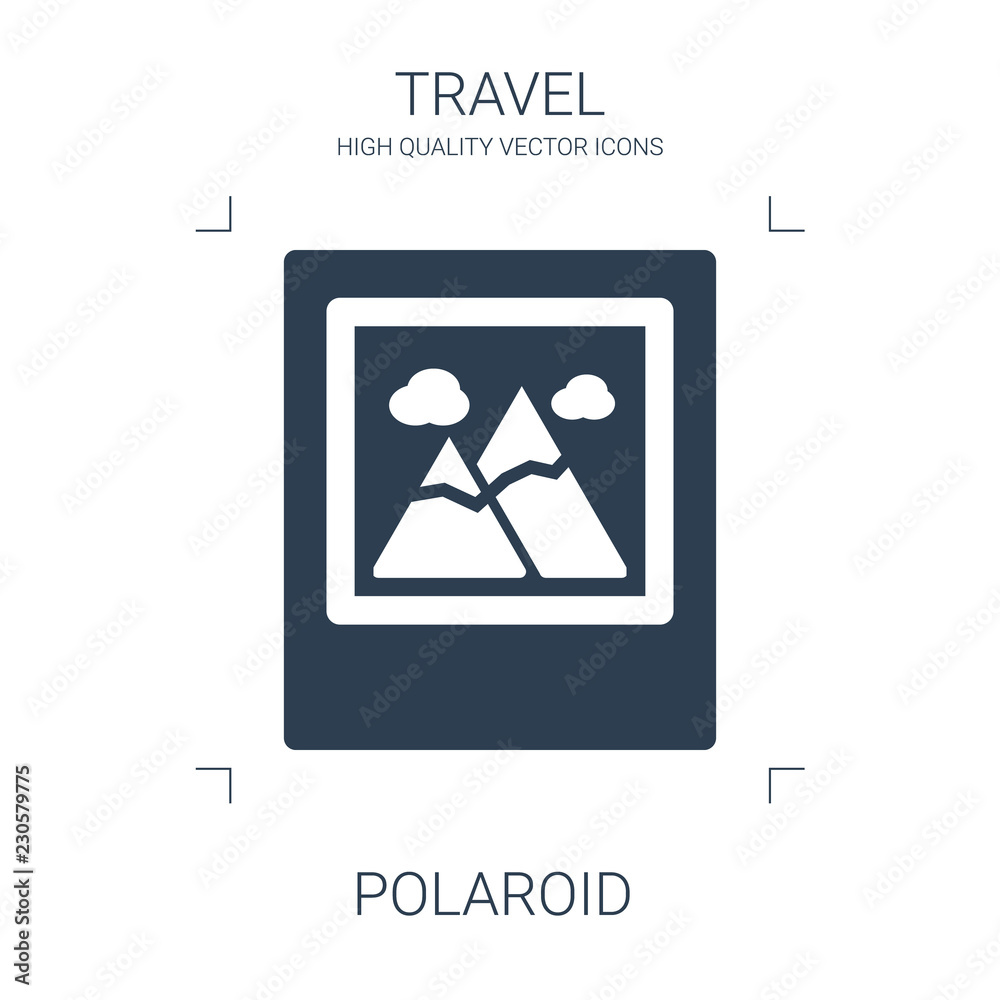 Fototapeta premium polaroid icon