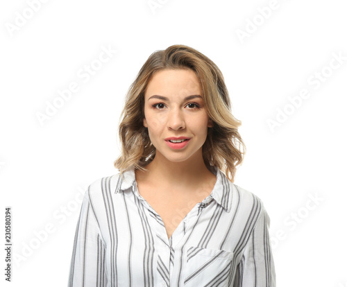 Portrait of beautiful young...