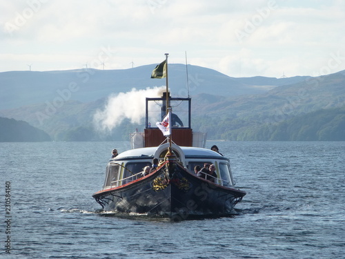 Obraz na płótnie Coniston steamer