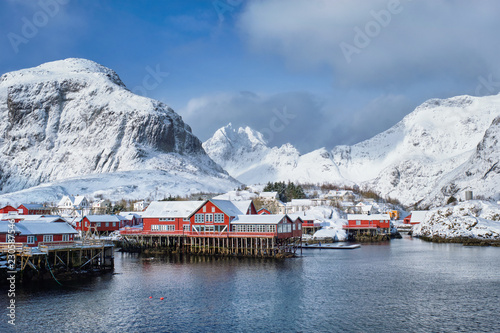 "A" village on Lofoten Islands, Norway