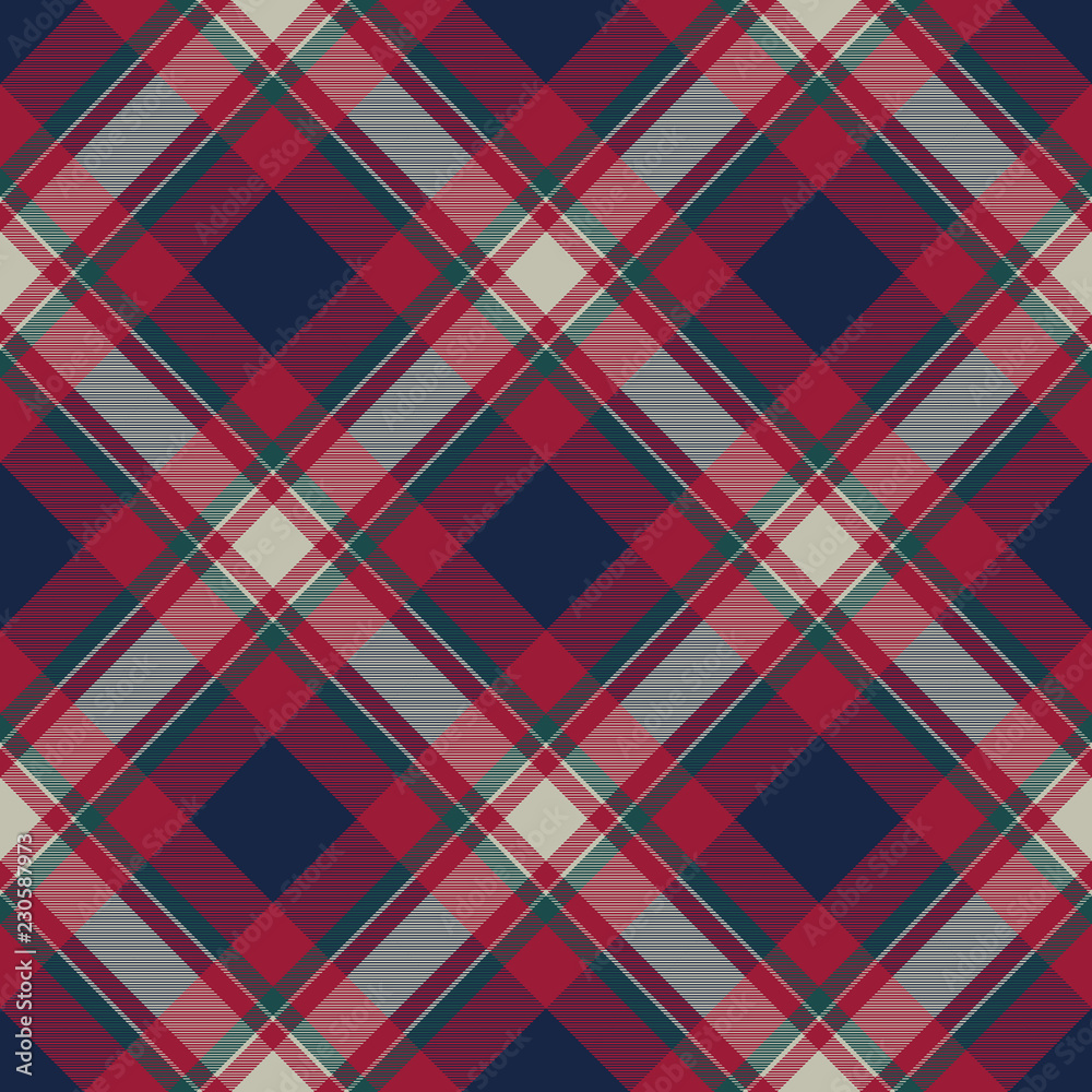 Tartan background fabric texture seamless pattern Tartan background fabric texture seamless pattern