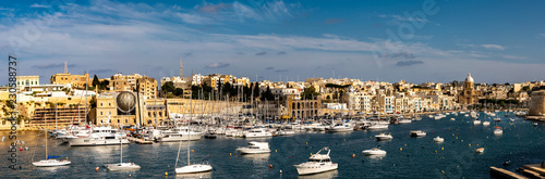 Panorama Kalkara Marina Grand Harbour Malta
