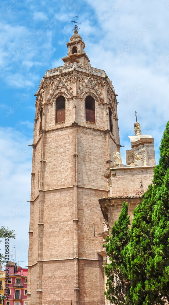 Torre del Miguelete tower, Valencia, Spain