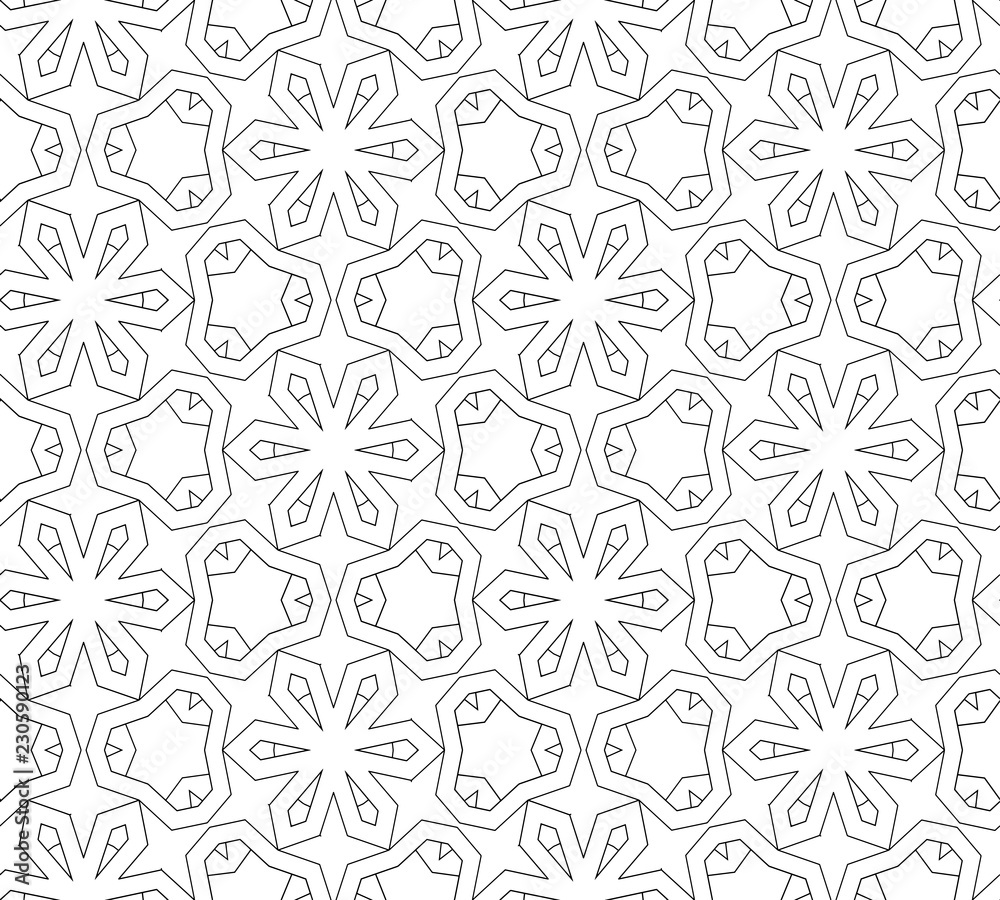 vector black and white seamless pattern vector black and white seamless pattern