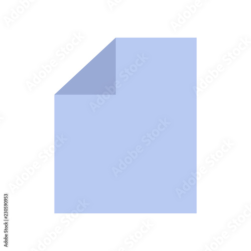 Notepad flat icon on isolated white transparent background.	
