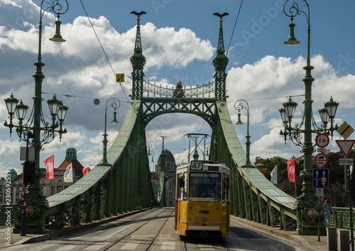Freedom Bridge in Budapest