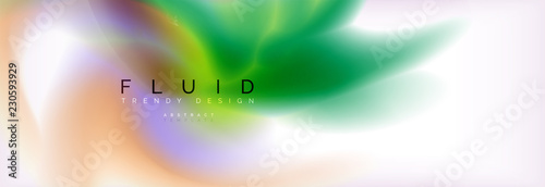 Background abstract holographic fluid colors wave design
