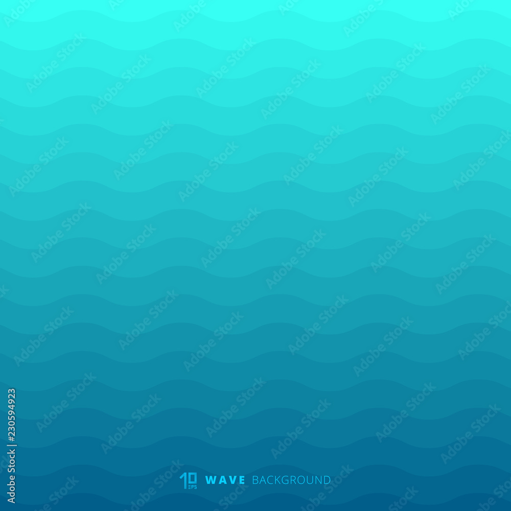 Abstract blue waves lines underwater background and texture Abstract blue waves lines underwater background and texture