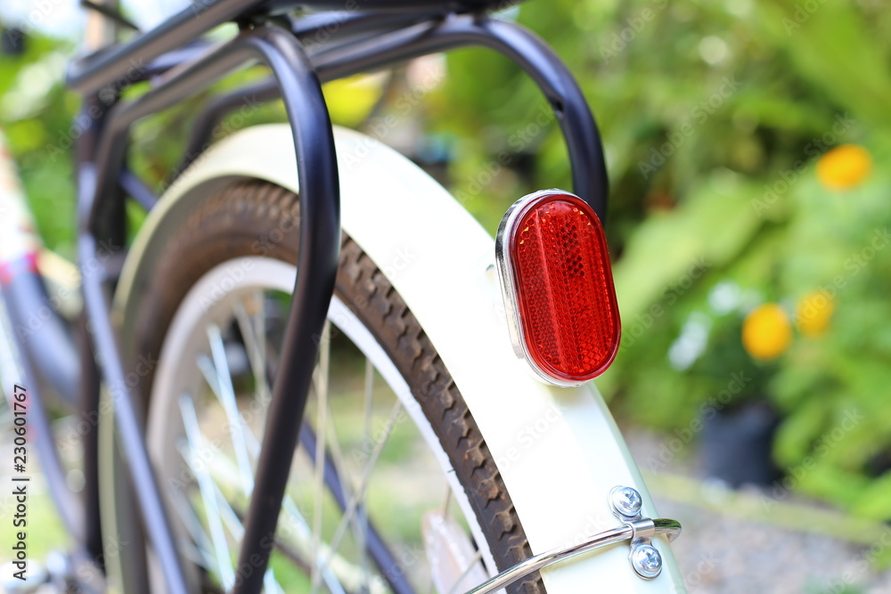 Obraz premium Rear end lights for bicycles