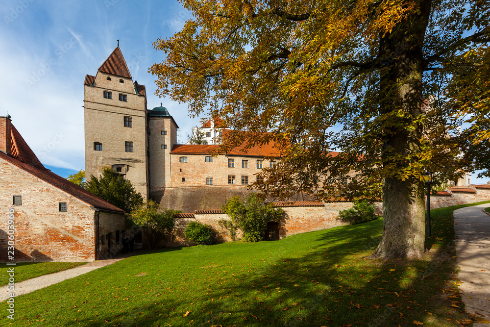Castle Trausnitz, Landshut, Lower Bavaria, Bavaria, Germany, Europe